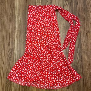 Cheetah Wrap Skirt